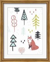 Framed Fox Forest II
