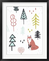 Framed Fox Forest II