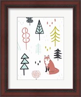 Framed Fox Forest II