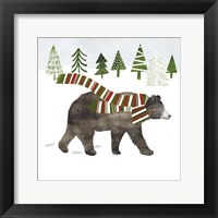 Woodland Christmas I Framed Print