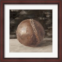 Framed Vintage Leather I