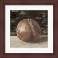 Framed Vintage Leather I