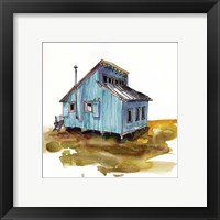 Framed 'Rad Cabin VI' border=