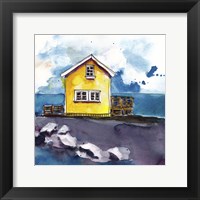 Framed Cabin Scape I