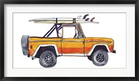 Framed Surf Car XIII