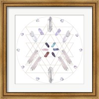 Framed Crystal Matrix III