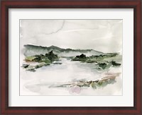 Framed Lake Mist II