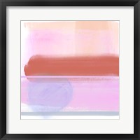 Translucent Madras IV Framed Print