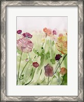 Framed Among the Watercolor Wildflowers II