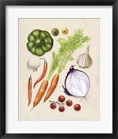 Vegetable Garden II Framed Print