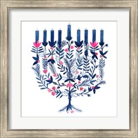 Framed Boho Hanukkah I