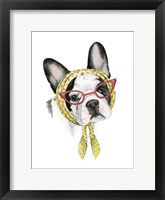 Vogue Dog II Framed Print