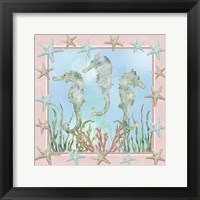 Coastal Life I Framed Print