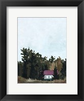 Framed Forest Cottage I