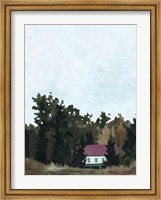 Framed Forest Cottage I