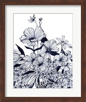 Framed Wildflower Tangle II