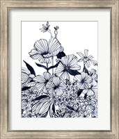 Framed Wildflower Tangle II