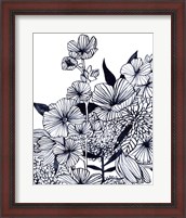 Framed Wildflower Tangle III