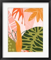 Framed Jungle Collage II