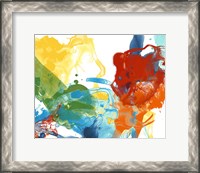 Framed Primary Abstract II