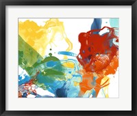 Primary Abstract II Framed Print