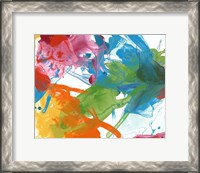 Framed Primary Abstract III