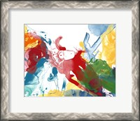 Framed Primary Abstract IV