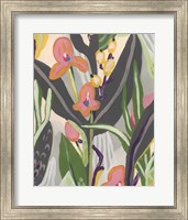 Framed Vibrant Ladyslippers II