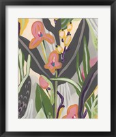 Vibrant Ladyslippers II Framed Print