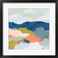 Mountain Mosaic II Framed Print