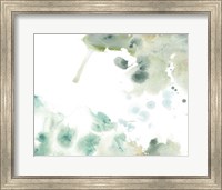 Framed Marble Seafoam II