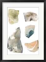 Geode Segments III Framed Print