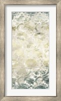 Framed Emerald Textile II