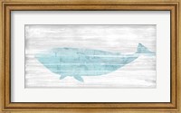Framed Weathered Whale II