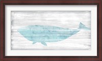 Framed Weathered Whale II