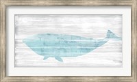 Framed Weathered Whale II