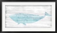 Framed Weathered Whale II