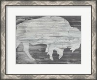 Framed Vintage Plains Animals VI