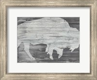 Framed Vintage Plains Animals VI