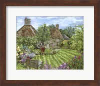 Framed Lavender Lane I