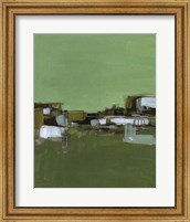 Framed Abstract Village I