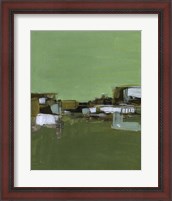 Framed Abstract Village I