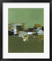 Abstract Village II Framed Print