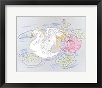 Framed Swan Lake Song I