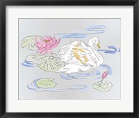 Swan Lake Song II Framed Print