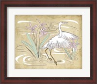 Framed Great Egret I