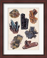 Framed Vintage Minerals I