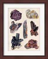 Framed Vintage Minerals II