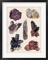 Vintage Minerals II Framed Print