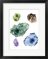 Geometric Crystal II Framed Print